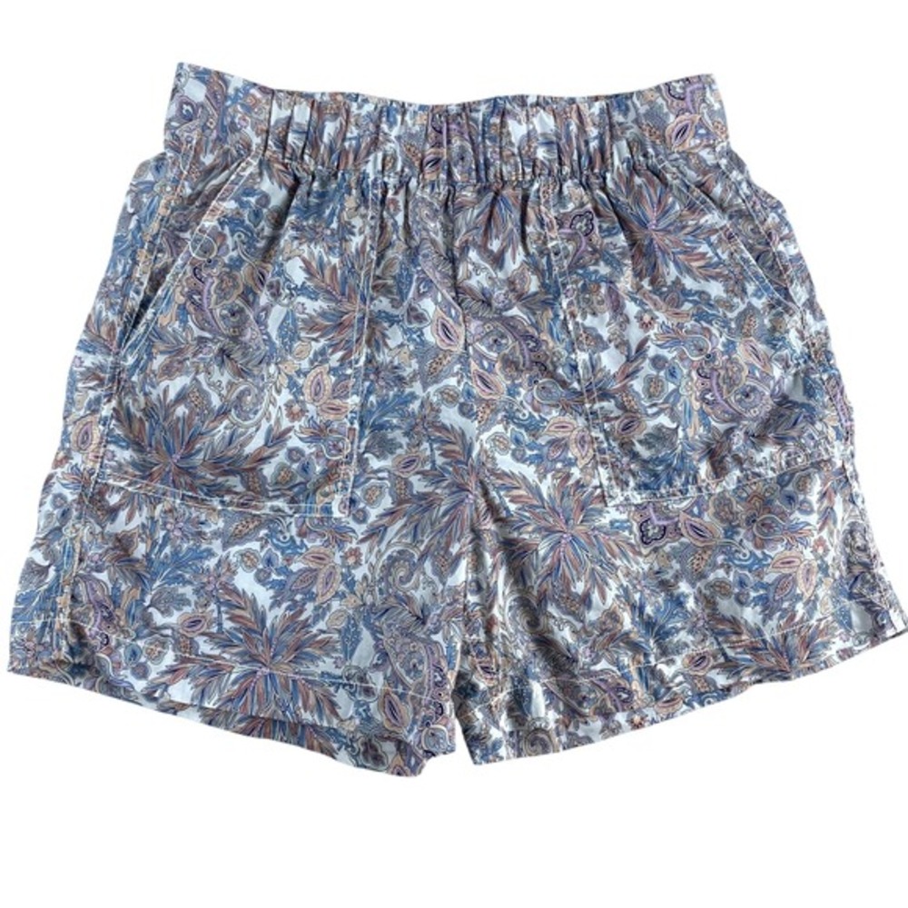 2/$30 J.Crew x Liberty of London Shorts Sz XS Paisley Pastel Floral‎ Coastal
